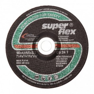Superflex Grinding Disc Dome Masonry 180x6mm