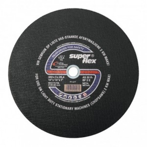 Superflex Cutting Disc Flat Steel 350x3mm