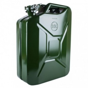 Kaufmann Jerry Can Metal Petrol Grn 20L