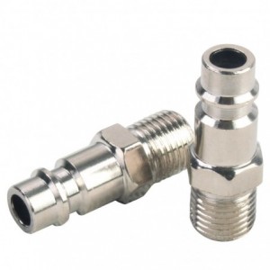 Rockworth Coupler Press-In to Male 1/4 (2pc)