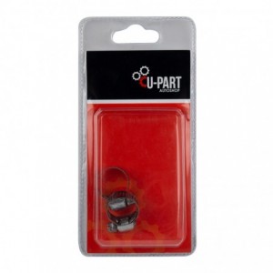 U-Part Clamp Hose 6-17mm 2pce