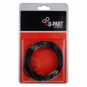 U-Part 5m Black Electric Wire 1.6mm