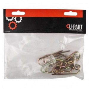 U-Part Grip Clip X10PK 10-18mm 3mm S10