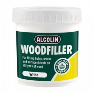 Alcolin Wood Filler - White - 200g