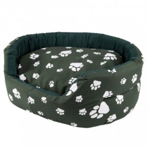 Complete Dog Bed Paw Print Large 65cm