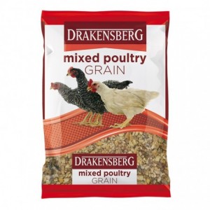 Drakensberg Red Bag Mixed Poultry Grain - 5kg