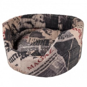 Complete Pollycotton Dog Bed - Mini - 45cm
