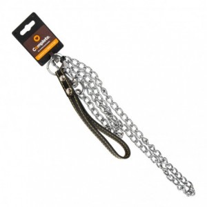 Complete Lead Chain Leather Handle 3mm X 1200mm