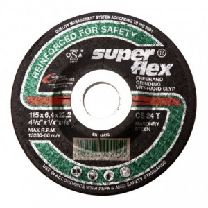 Superflex Grinding Disc Dome Masonary 115x6mm