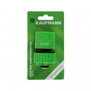 Kaufmann 15mm Shut Off Hose Connector
