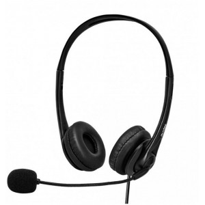 Astrum HS750 HEADSET FLEXI MIC USB POUCH BLACK