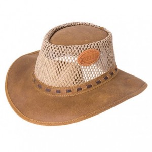 Rogue Hat Breezy Pampalona Suede Khaki - S