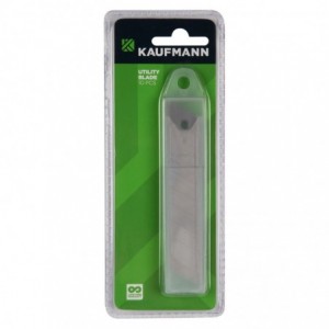 Kaufmann Utility Knife Snap Off Blades 10pce
