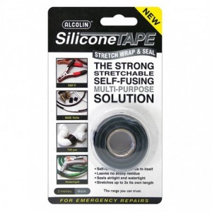 Alcolin Silicone Tape - 3m - Black