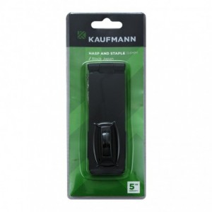 Kaufmann Hasp &amp; Staple Japan 114mm Black