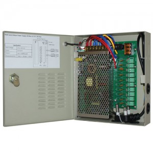 Power Supply CCTV 10 Way 12V 10Amp