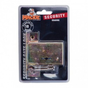 Mackie Security Gate Lock + Open Box