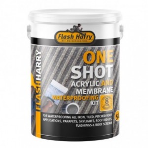 Flash Harry Waterproofing One Shot +10m Kit - Grey - 5L