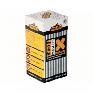 Flash Harry Roof Plasters - 3m X 100mm - Black