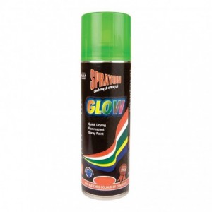 Sprayon Glow Fluorescent Spray Paint - Green - 300ml