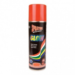 Sprayon Glow Fluorescent Spray Paint - Red - 300ml