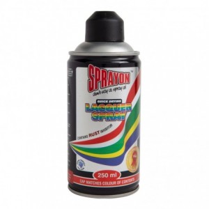 Sprayon Std Spray Paint - Matt Black - 250ml