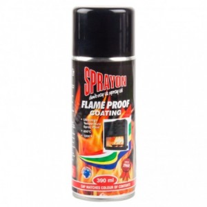 Sprayon Ultra High Temperature Spray Paint - Black - 350ml