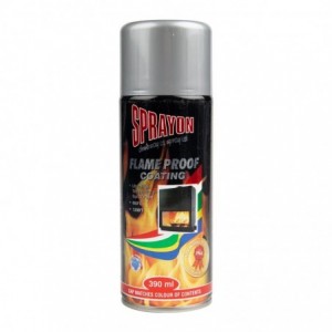 Sprayon Ultra High Temperature Spray Paint - Silver - 350ml