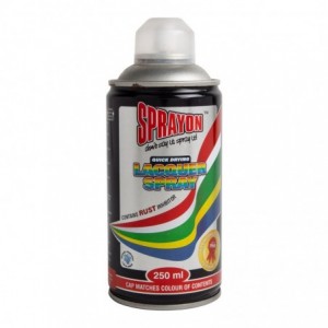 Sprayon Std Spray Paint - Matt Clear - 250ml