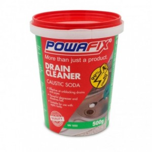 Powafix Drain Cleaner Caustic Soda - 500g