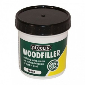 Alcolin Wood Filler - Black - 200g