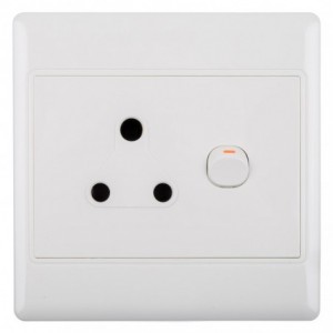 Nexus Socket Switch With Cover 16amp 4x4 Single