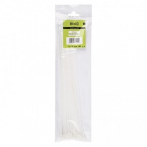Nexus Cable Ties T501 4.8mmx300mm – White - 20 Pack