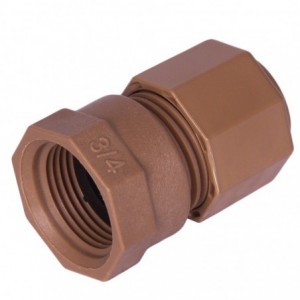 Unitwist Coupler STR CXFI Red 15mmx3/4inch