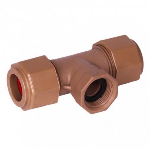 Unitwist Tee CXCXF 22x22mmx3/4inch