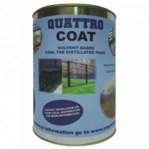 Quattro Coat Paint Black 5L