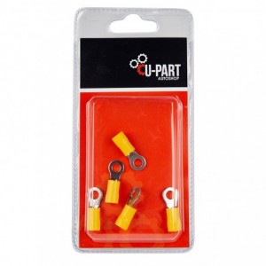 U-Part Terminal Yellow Ring 4.0-6.0mm 6mm LR40006