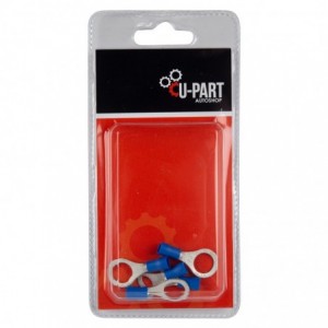 U-Part Terminal Blue Ring Lug 1.5-2.5mm 10mm