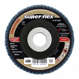 Superflex Flap Disc Evolution 115mm AZ40