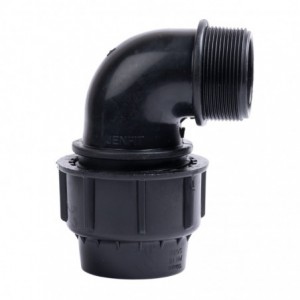 Jenfit Elbow Compression Male TN 40X1-1/4