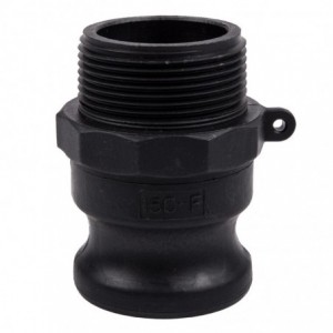 Camlock PP Type F Male Adaptor X Male BSP 40mm