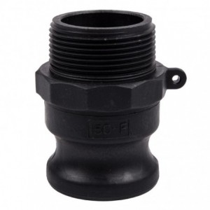 Camlock PP Type F Male Adaptor X Male BSP 25mm