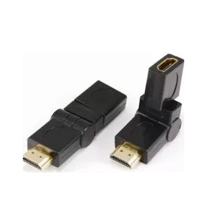 HDMI MALE TO HDMI FEMALE (360)
