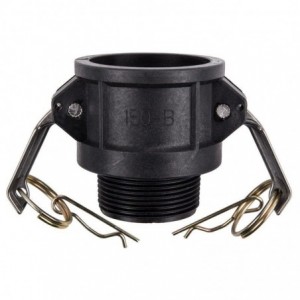Camlock PP Type B Female Coupler X Male BSP 80mm
