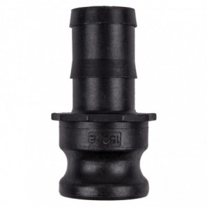 Camlock PP Type E Male Adaptor X Hose Tail 40mm