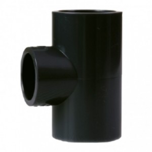 Tee Solvent Weld Reducing 25x20mm