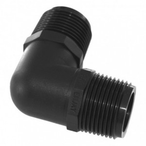 Emjay Poly Male Threaded Elbow 1-1/2 Inch (40mm)