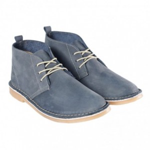 Bata Safari Mens Nubuck - Blue - Size 12