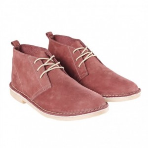 Bata Safari Mens Nubuck Burgundy - Size 12