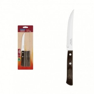 Tramontina Steak Knife Set Polywood Brown - 6PC